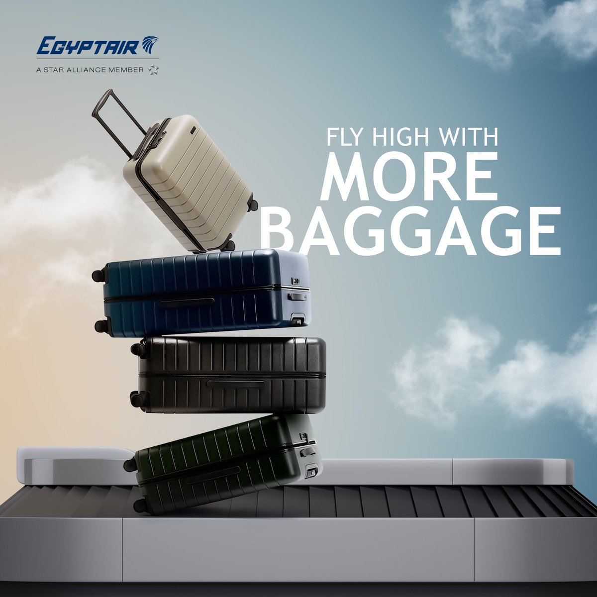 Pack the Extra. Fly with Ease! With EGYPTAIR’s Excess Baggage Service, travel stress-free. Check out our rates in the following link. Bon Voyage! egyptair.com/en/fly/baggage…