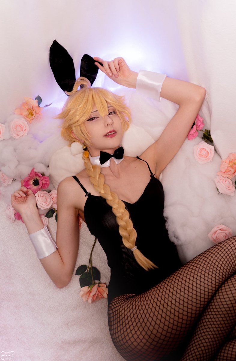 akelin_kata's tweet image. 🐰 #aether #aethercosplay #Genshinimpact