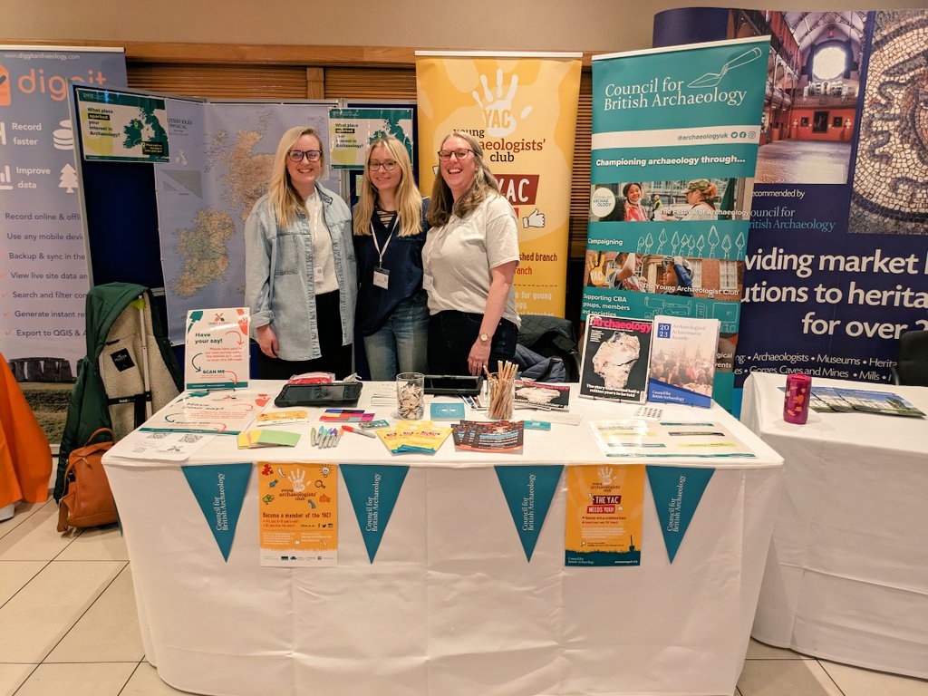 Come and say hello to us at the @InstituteArch #CIfA2024 conference. We've got activities, goodies and most importantly sweets 🍬🍬🍬 If you're interested in volunteering or starting a branch come and have a chat!