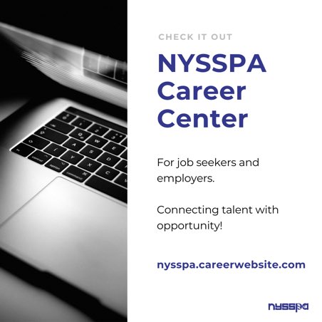 Spring into the job market by visiting NYSSPA’s Career Center! From career coaching to job postings and industry insights, it’s a one-stop resource center to prepare you for your next opportunity.   nysspa.careerwebsite.com   #PAsofNY