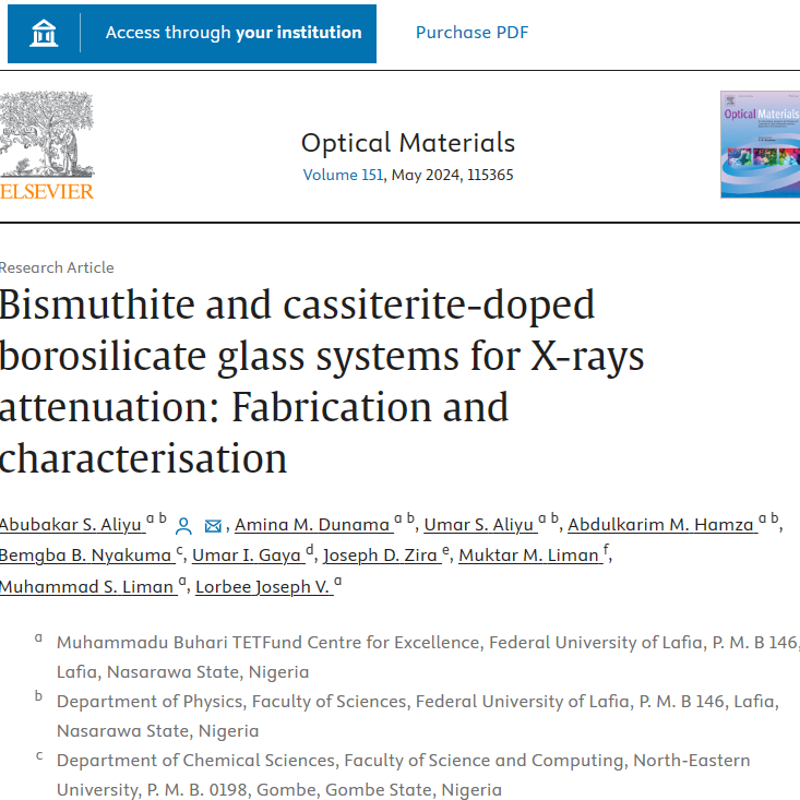 bemnyax's tweet photo. Another look at our latest publication shows that the valorisation of wastes from mining and agriculture can help to achieve circular economy, & provide the foundation for the industrial products like glass... @TEtfundng @Usaltilde @sadiqulkafawi #NEUGombe #GoGoNEUGombe #FULafia https://t.co/4Gqp1b3iAS