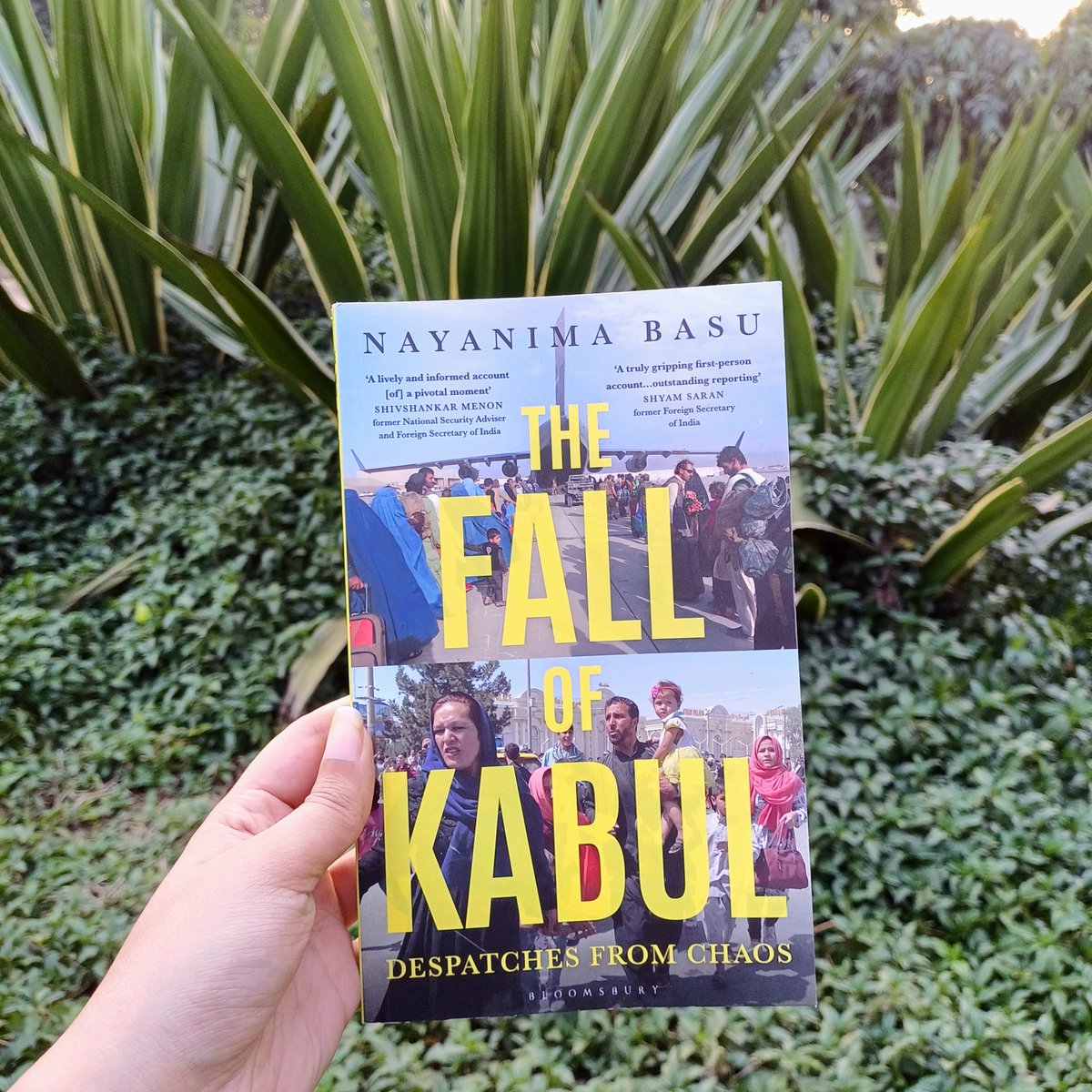BloomsburyIndia's tweet photo. .@NayanimaBasu tells an astonishing account of how she did her reporting - from asking gun-toting civilians for help to find her way back to her hotel &amp; being chided by the hotel employees to stay safe to being the only Indian journalist to ever interview the 'Butcher of Kabul'. https://t.co/712auJVVzx