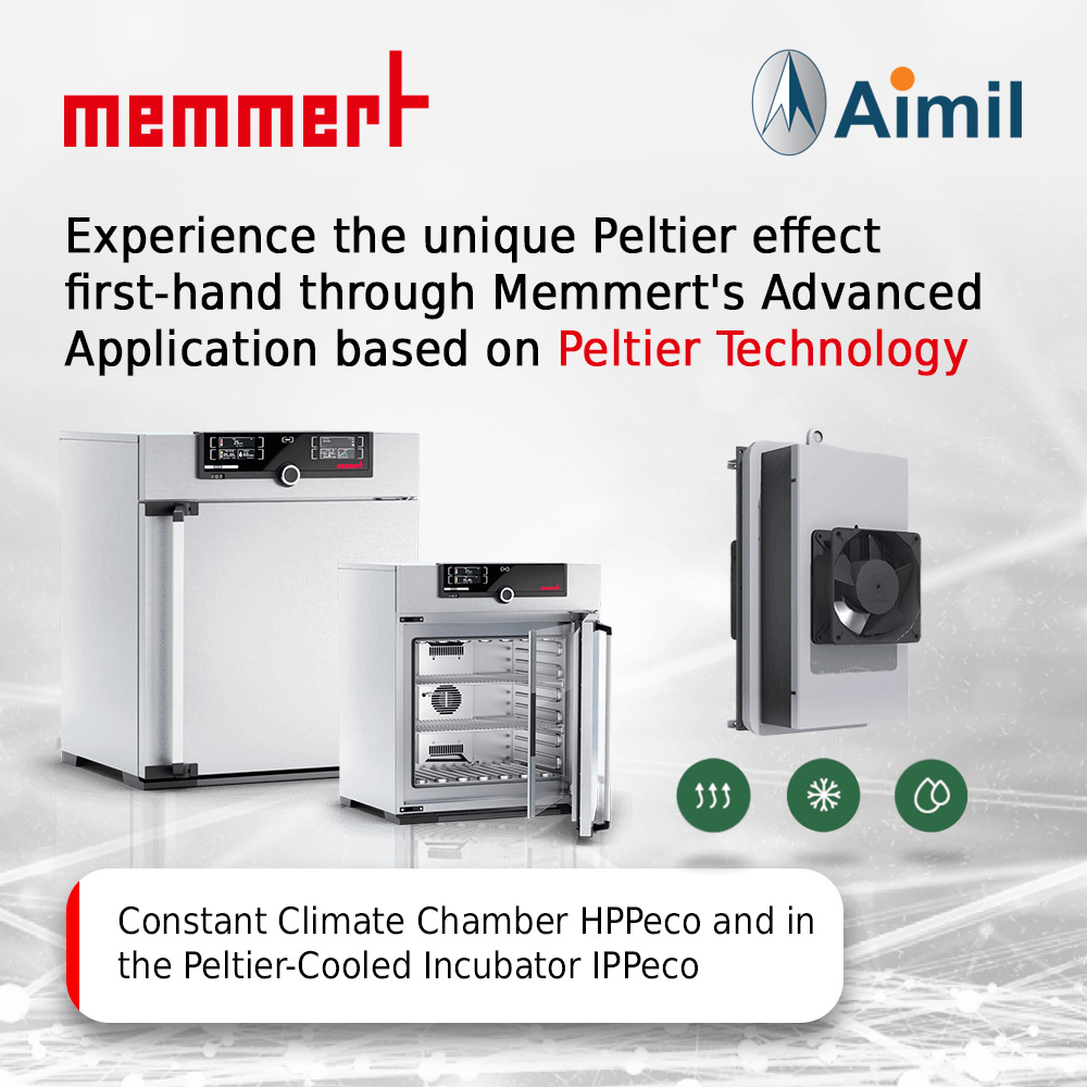 𝗨𝗻𝗹𝗲𝗮𝘀𝗵 𝘁𝗵𝗲 𝗣𝗼𝘄𝗲𝗿 𝗼𝗳 𝗣𝗿𝗲𝗰𝗶𝘀𝗶𝗼𝗻: Memmert's Peltier Technology ❄️

Click here: lnkd.in/eCicabG4

#Memmert #PeltierTechnology #LabLife #PrecisionTemperatureControl #Innovation 
#ThermostaticSolutions #Constant #Climate #Chamber