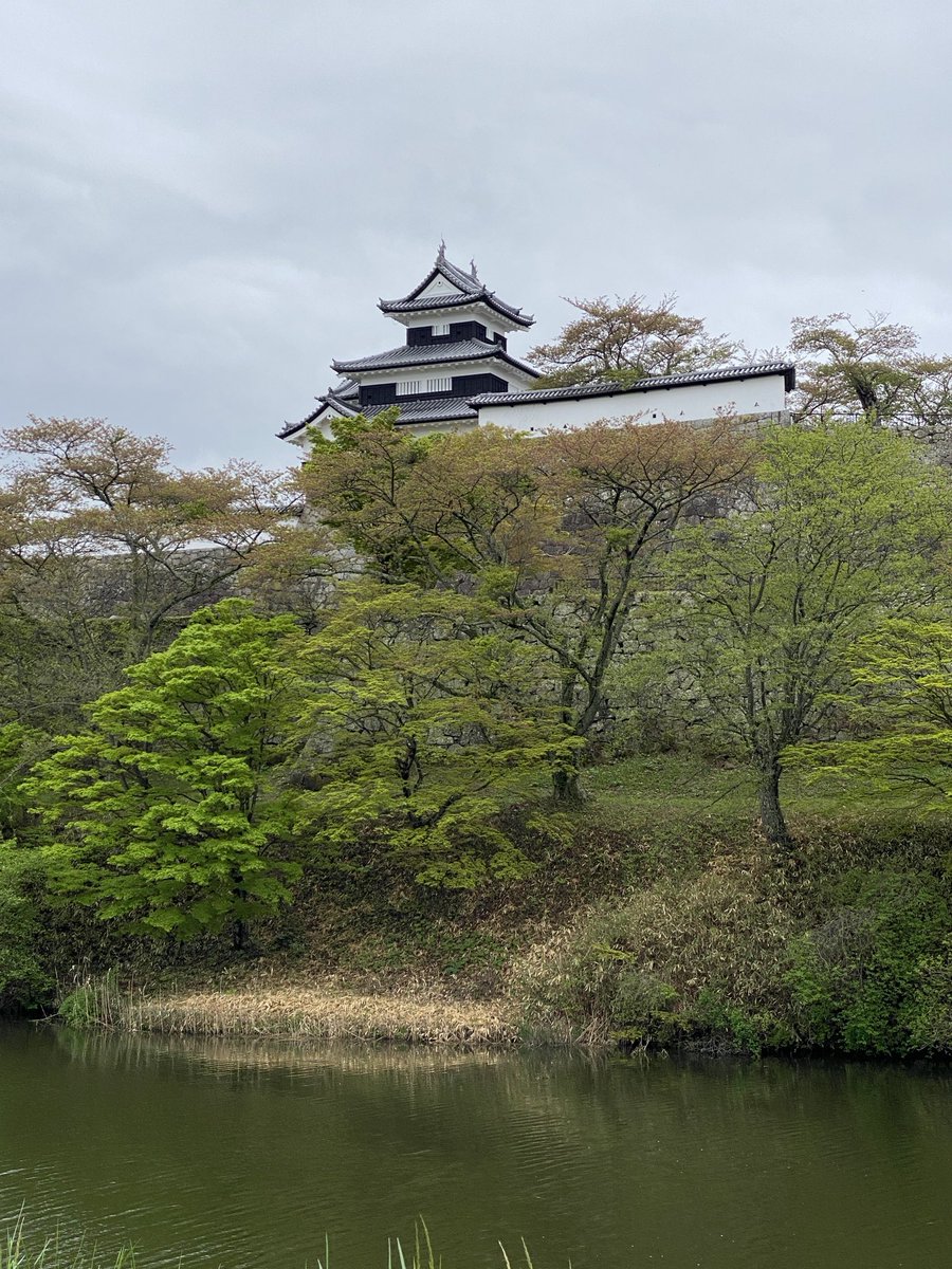 InteCode's tweet image. #福島県白河市 で配達の途中
ふと見るとお城が見えるではないですか✨
調べてみると、 #白河小峰城 というお城でした😊