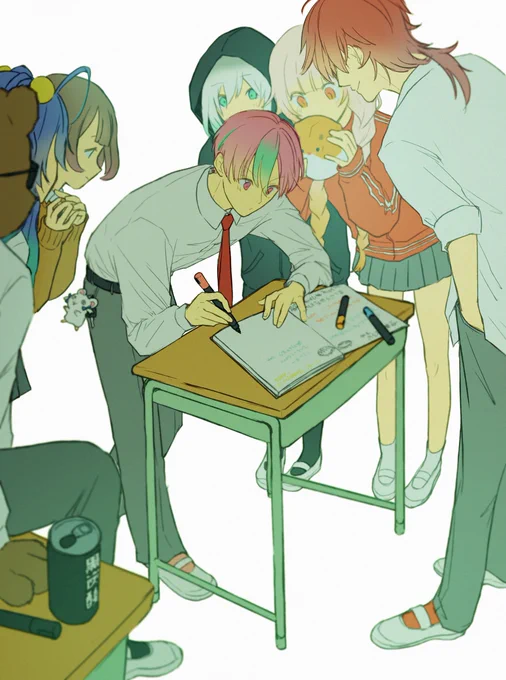 寄せ書き書いてくれる系男子のせりーさん良き…趣味全開ですいません#VCRRUST 