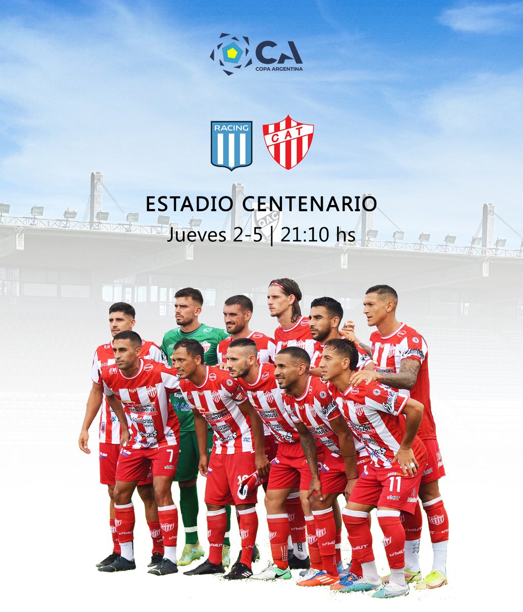 ClubTalleresOk's tweet photo. ¡Buen día Talleres!

Tenemos fecha, lugar y horario confirmado 😎

Copa Argentina 🏆
16avos de final

@ClubTalleresOk  - @RacingClub

Próximamente , info sobre venta de entradas 

¡Vamos Talleres!

 #SoyTalleres 🇦🇹 https://t.co/BXzlLw3sg6