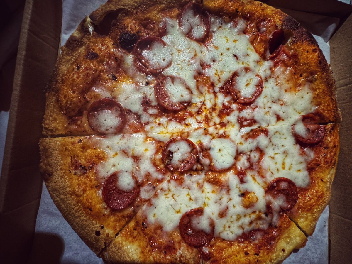 Pizza night.