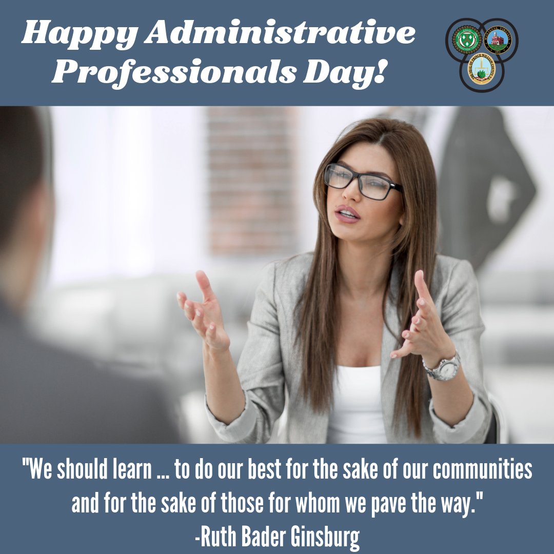 To those we work with, those we serve, and those who help pave our way: Happy Administrative Professionals Day!  #AdministrativeProfessionals #clerkcomrades