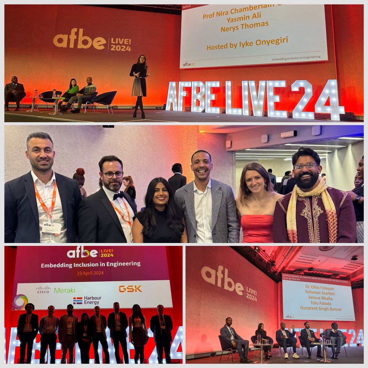 An amazing day for our Ethnicity Inclusion network yesterday at #AFBELive24, celebrating diversity in engineering and contributing to discussions on how to drive change. Discover Life at Leonardo uk.leonardo.com/en/people/life… #WeAreLeonardo #DiversityandInclusion #EngineeringEquality