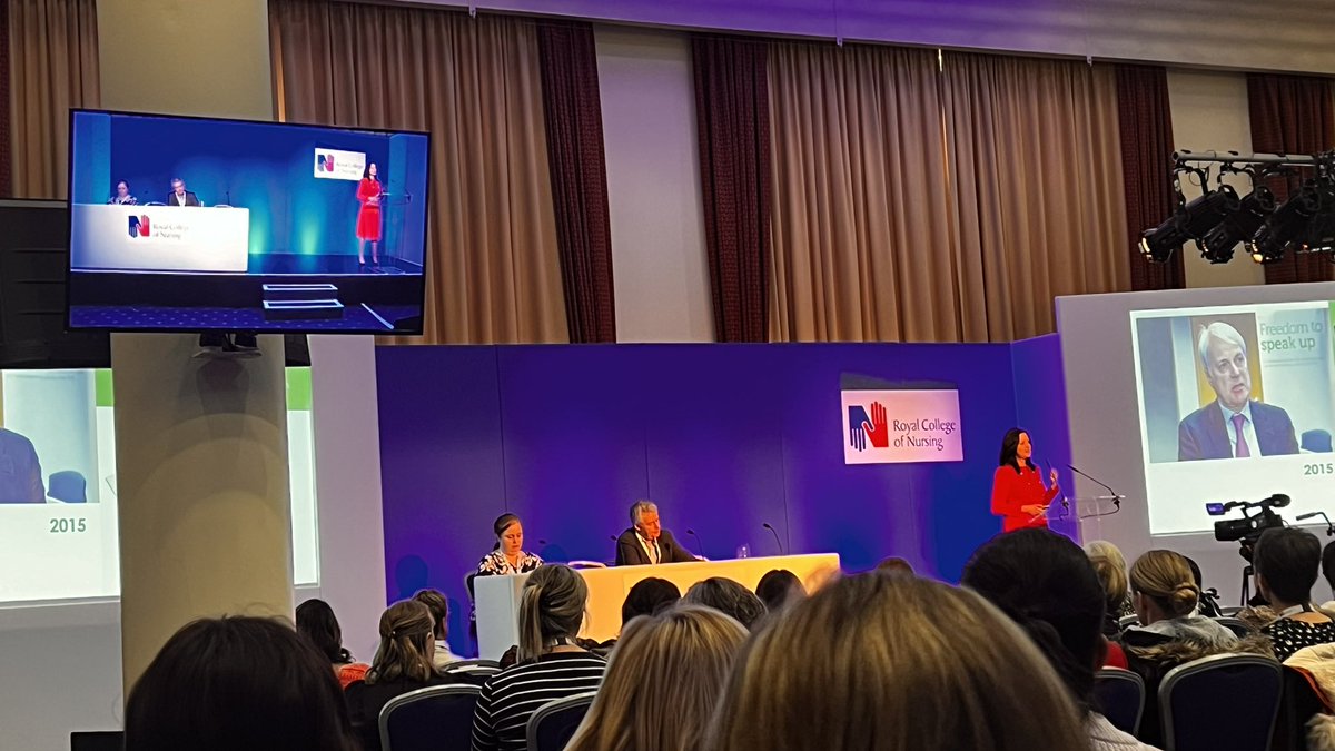 A fantastic talk regarding the freedom to speak up guardians by @DonnellyHelene this morning.

Very informative and lots to think about! 

#RCNED24