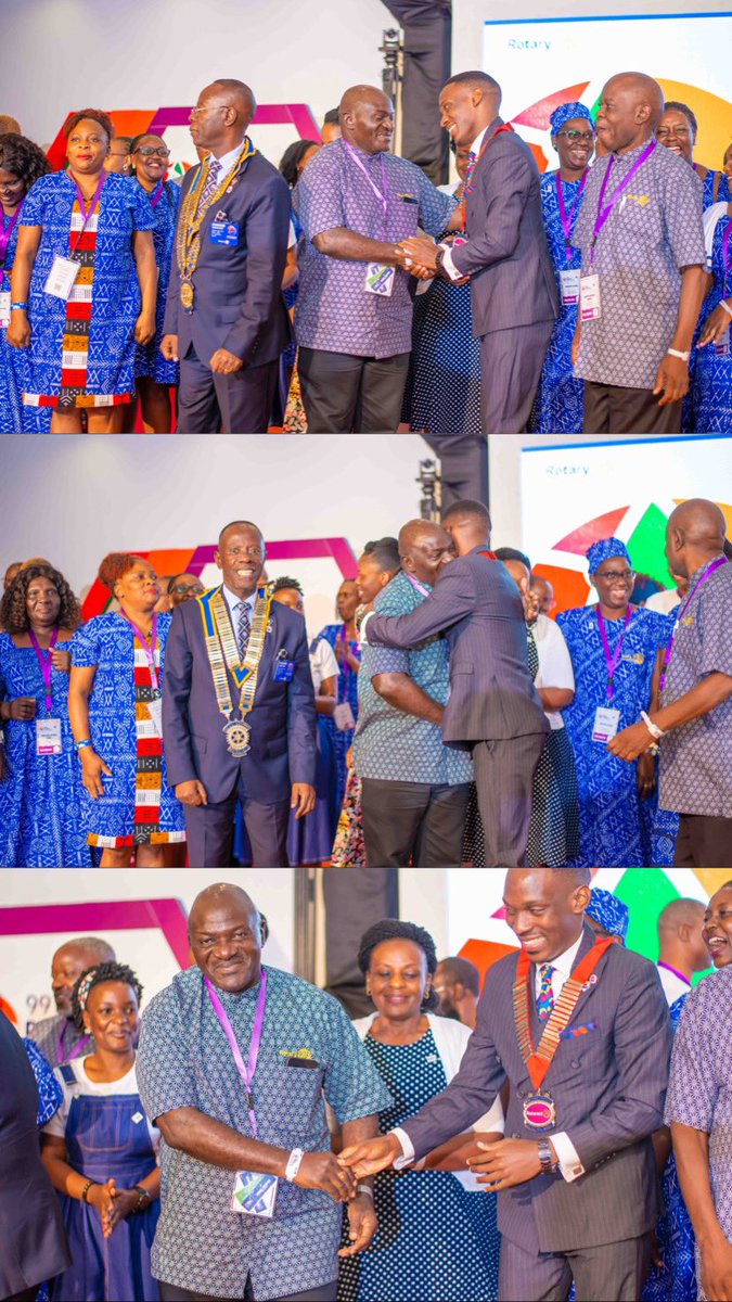 20.04.2024 
With our District Governor Edward Kakembo Nsubuga after moving our farewell addresses, highlighting our experiences and journey over the last one year. At the 99th District Conference in Munyonyo.