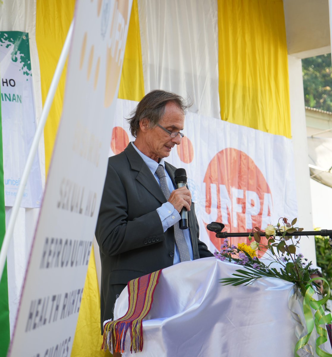 @UNFPATimor, BEmONC Centre Gleno was inaugurated yesterday by Vice PM Mariano Sabino, in collaboration with 24/7 operations and equipped with trained healthcare & essential equipment, this center marks a significant step towards improving maternal & health in Timor-Leste.