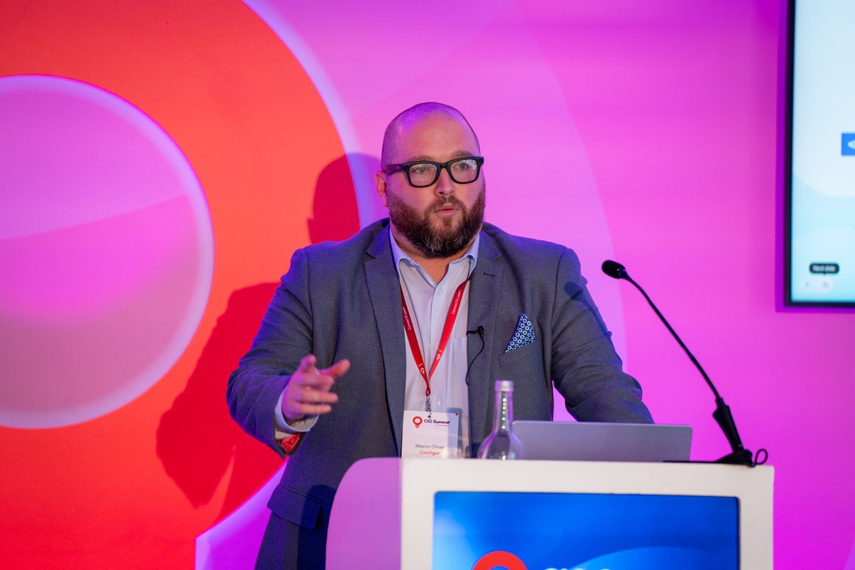 inspiredBmedia's tweet image. 🌐🔍 At the CIO Summit in Manchester, Marco Oliver, Co-founder and CEO of Configur, hosted a pivotal session titled &quot;Is Your Data Optimised for AI?&quot;. 💡📊

#CIOSummit #DataOptimization #AIReady #BusinessScalability #TechLeadership