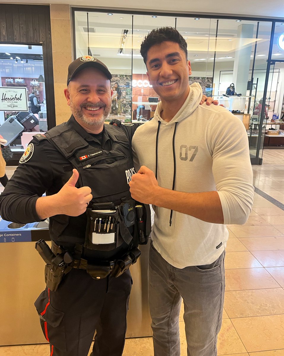 'Grateful for the appreciation from customers & staff while patrolling shopping centers. Everyone deserves to feel safe leaving their homes. Safety for law-abiding citizens is paramount. Being soft on crime isn't the answer to a safe community. #CommunitySafety #LawEnforcement