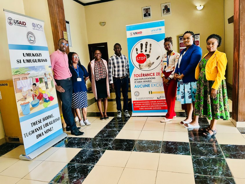 Last week, @IOMBurundi conducted visits to its partners @burundi_fenadeb & #AFEV. Discussions focused on their strengths & needs for Prevention & Response to Sexual Exploitation & Abuse (#PSEA) and overall organizational development for effective partnerships. 🙏@USAID