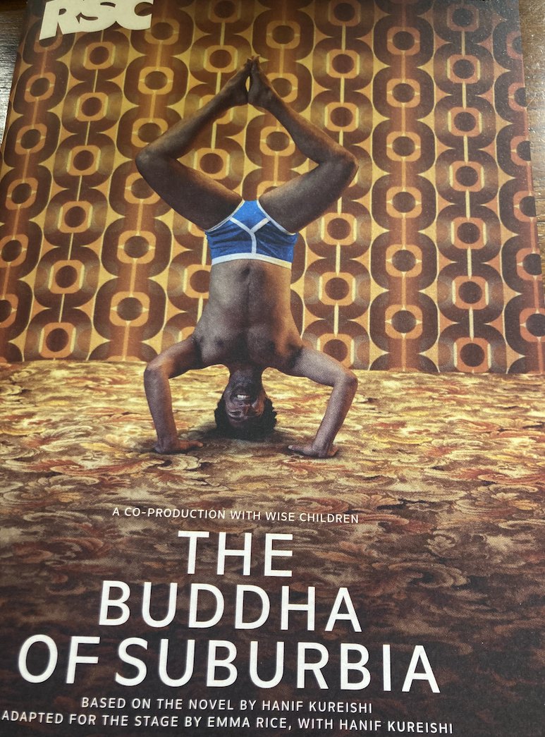 Just done a lovely interview with one of our most important & original writers: @Hanifkureishi - on the @RSC's joyful new stage version of The Buddha of Suburbia, revisiting the highs and lows of 70s Britain and so much more... You can hear it on Monday's @BBCFrontRow.