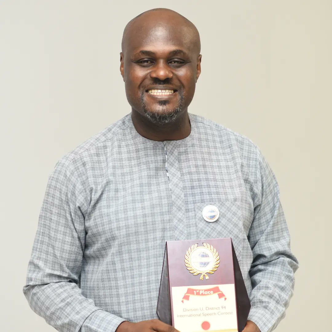 wayobenjamin's tweet image. Grateful to have clinched First place on Sunday &amp;amp; will be representing my Division at the District Conference in May. 

Whatever you do, give it your best &amp;amp; give it your all.

Keep winning!

#donotacceptdefeatforwhatyoucanrepeat 
#DrBenWayo 
#Toastmaster
#PublicSpeaking