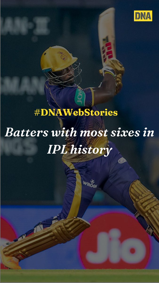 #DNAWebStories | Batters with most sixes in IPL history Take a look: dnaindia.com/web-stories/sp…