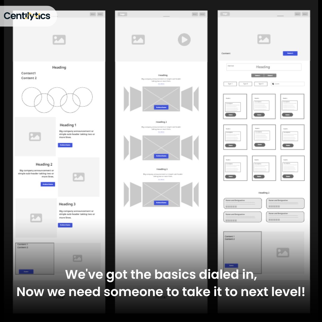 centilytics's tweet photo. Team Centilytics is seeking a creative individual to tackle our UI/UX challenges head-on!  

If you're ready to make an impact, share your resume and portfolio with kumari.seni@centilytics.com, comment below, or shoot us a message. 💬 https://t.co/yA6OfP3OTJ