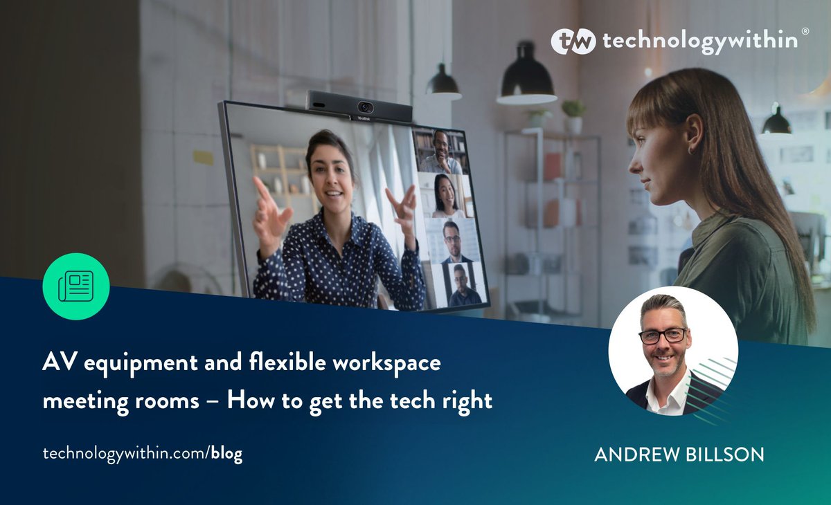 Our latest blog takes a look at AV equipment and flexible workspace meeting rooms and how important it is to get the tech right.
#tech #newblog #AV #flexibleworkspace

buff.ly/3w3hC7l