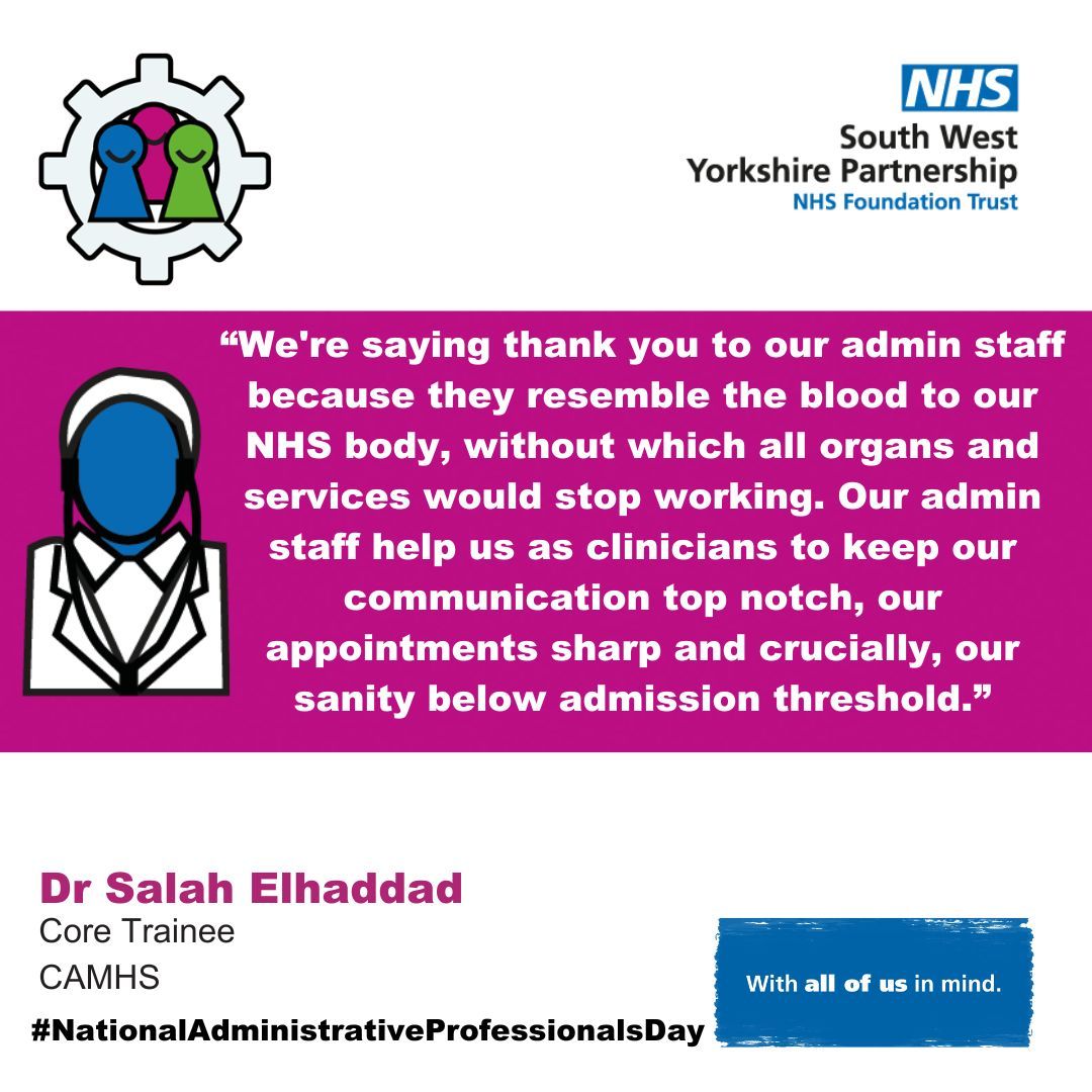 On #NationalAdministrativeProfessionalsDay we'd like to say a massive thank you to our fantastic admin staff who make a difference every day! 💙
