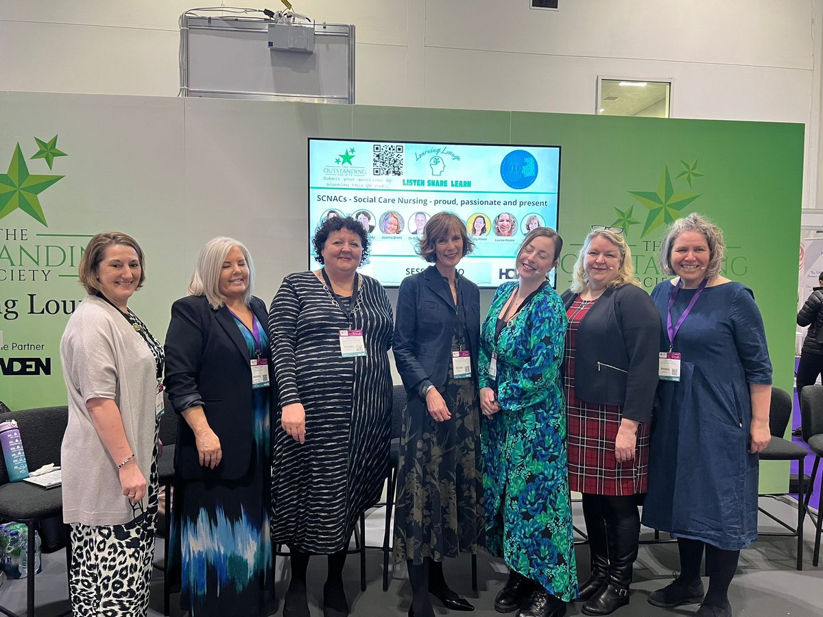 Session 2 complete. Thank you to everyone who came along for our second session and special thanks to @sturdy_deborah for joining us and to all the @SCNACs members who joined us. #careshow #careshowlondon #SCNACs #socialcarenurses