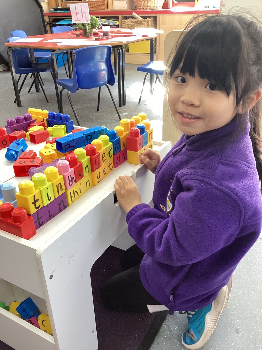 Reception have enjoyed making words in different areas of our classroom today #Reception #MrsS #Phonics