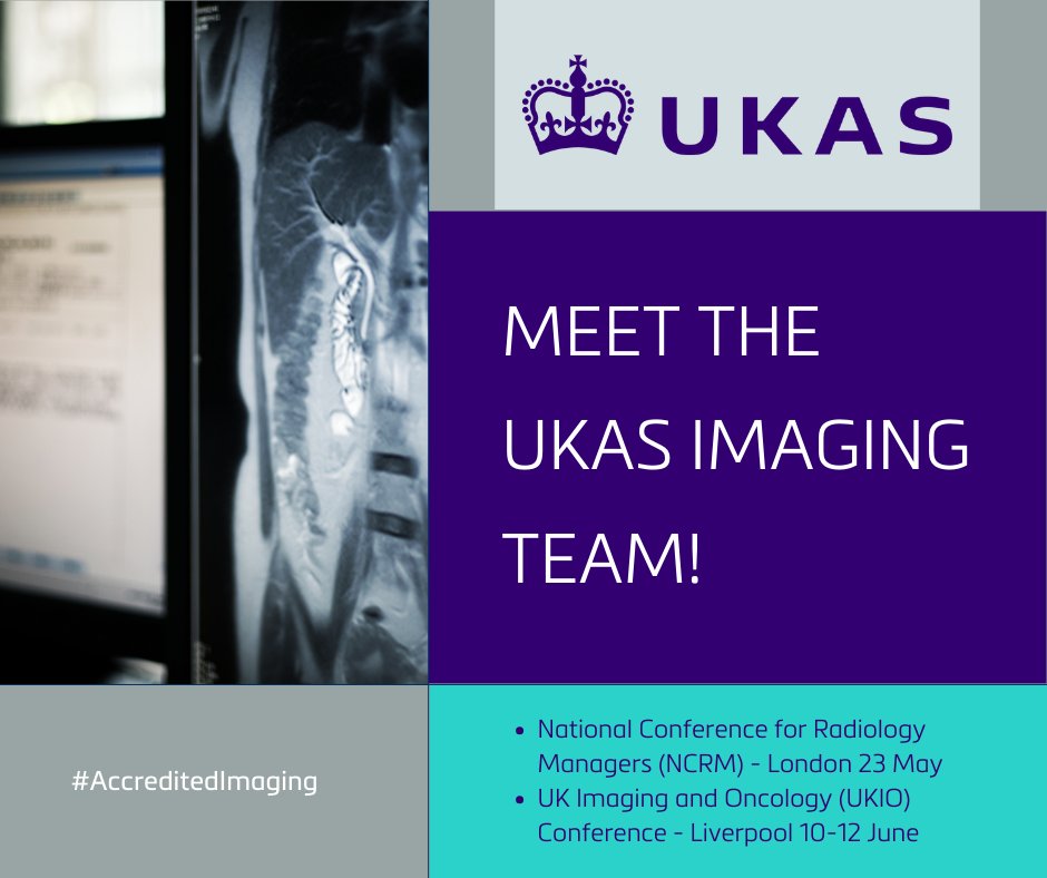 The UKAS Imaging accreditation team is attending conferences and events in May and June!

Join us at the NCRM where our team will be on hand to discuss the importance of accreditation in ensuring quality and reliability in imaging services.