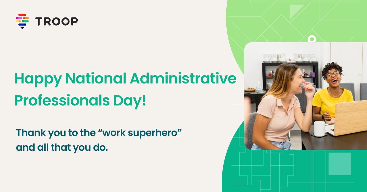 Today, we shine a well-deserved spotlight on the 'work superhero' and on all the administrative professionals who are the backbone of any organization. Thank you for keeping us organized, operational, and moving forward! #adminprofessionalsday #appreciation