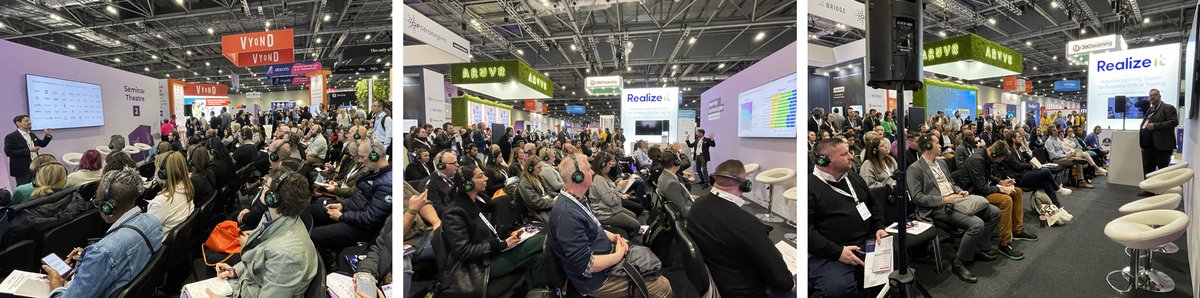 📷 Highlights from @LearnTechUK 2024! We're excited to share that @ARuVR's stand was a bustling hub of activity at this year's Learning Technologies conference! Following our groundbreaking seminars, attendees flocked to learn more about our innovative #XR #solutions for…