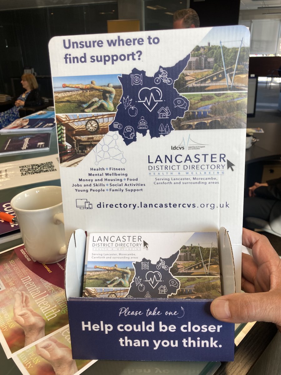 🌅 Attended the @LDCoC breakfast #network meeting this morning! Great enthusiasm for the Health & Wellbeing Directory card holders. Thanks to @LMCollege for hosting! Register for the next event in May: tinyurl.com/hwam33kp #Networking #LancasterDistrict #ChamberOfCommerce
