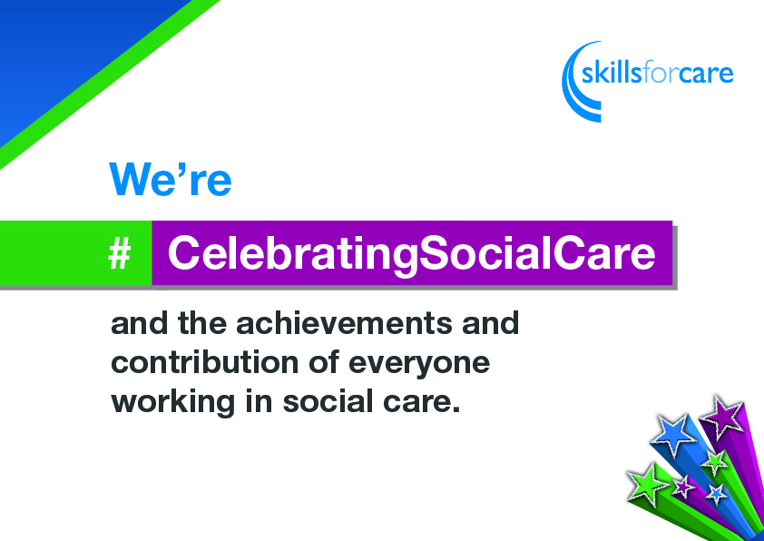 Join @skillsforcare in #CelebratingSocialCare this month to recognise the important work of everyone working in social care. Get involved in the campaign by sharing your personal celebrations and shoutouts.. bit.ly/4ashkFY
