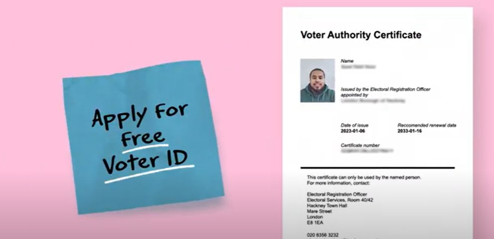 If you're voting at the polling station on Thursday 2 May, you will be required to present a valid Photo ID. If you don't have one, you can apply for a free voter ID (Voter Authority Certificate) The deadline to apply for one is 5pm TODAY gov.uk/apply-for-phot…