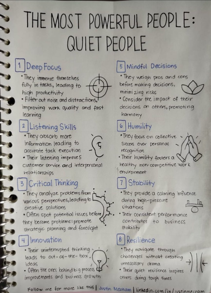 Shared by Justin Mecham
#QuietPeople