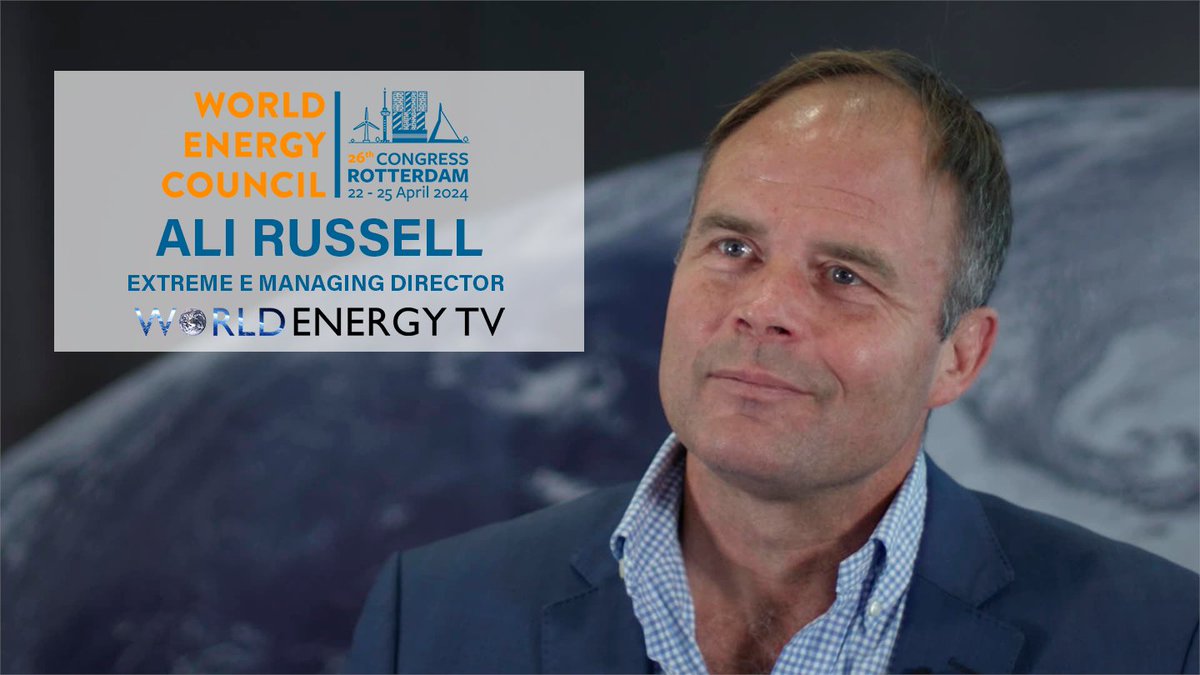 We speak with Ali Russell, Extreme E, about sustainable motorsport | - worldenergytv.org/sustainable-mo…