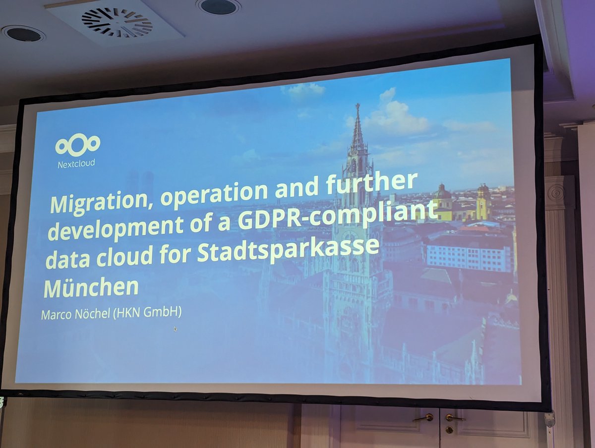 CollaboraOffice's tweet photo. Interesting insights from Marco NΓΆchel, shedding light on important #GDPR compliance considerations...π¬
#NextcloudEnterprise #opensource @Nextclouders https://t.co/S4CVLeUrDS