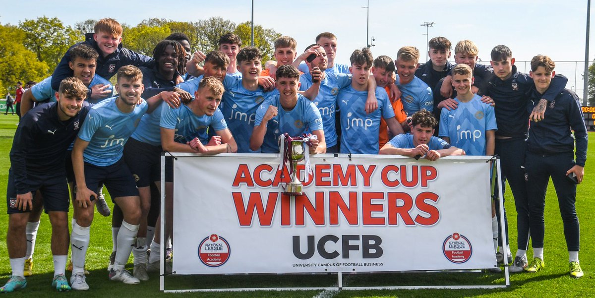 🏆 It was a great occasion this time last year at St George's Park! There's a chance to retain the National League Football Academy Cup this time around, having won the final last season too. 👊 #YCFC 🔴🔵