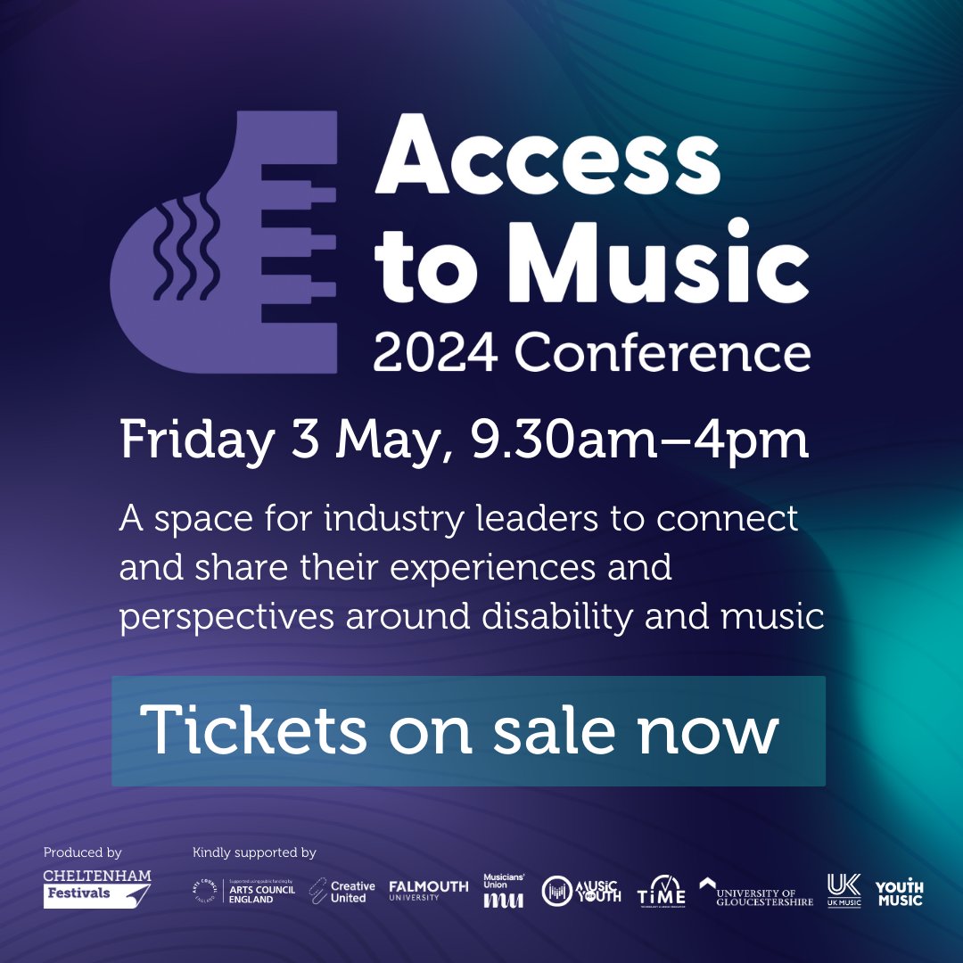 UK Music Interim Chief Executive @Tomkiehl well be chairing a panel on research and policy at the Access To Music 2024 Conference, with panellists @creativeunited's Sarah Thirtle, @CarolYouthMusic, @ThangamMP and @ace_national's Tim Wheeler. Find out more here: