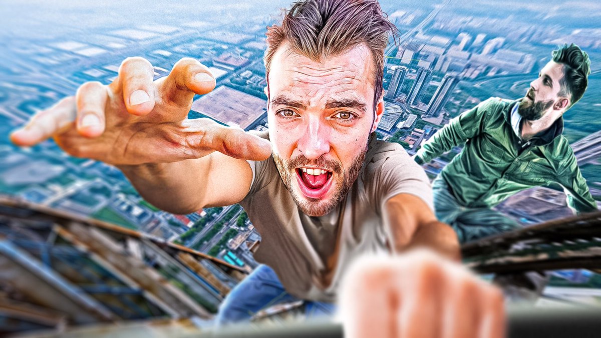 xeras_visual's tweet photo. Remake d’une miniature pour @HitTheRoad_co 

« ON GRIMPE LA PLUS HAUTE TOUR DU MONDE EN CONSTRUCTION ! »

J’ai besoin de vos avis..👇 https://t.co/gaaZtbE3Pd