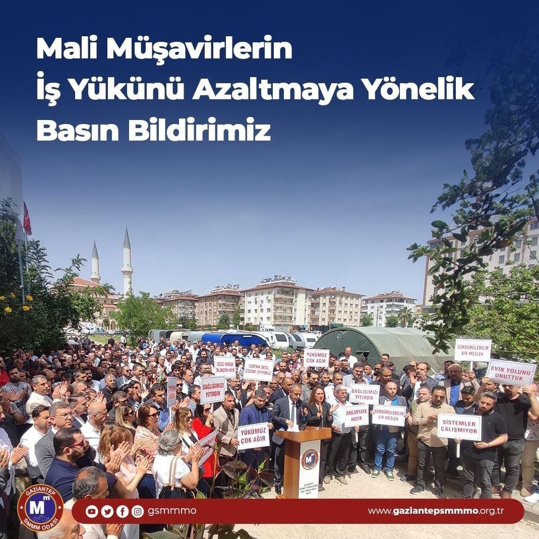 GAZİANTEP SMMMO #MuhasebeYangınYeri