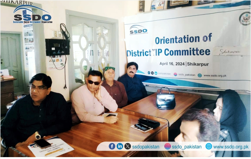 SSDO organized the orientation of District Trafficking in Persons Committee in Shikarpur, Sindh, towards a future where all individual's rights are protected and upheld. Together, we strive for awareness, action, and a community united against exploitation.
#EndTrafficking