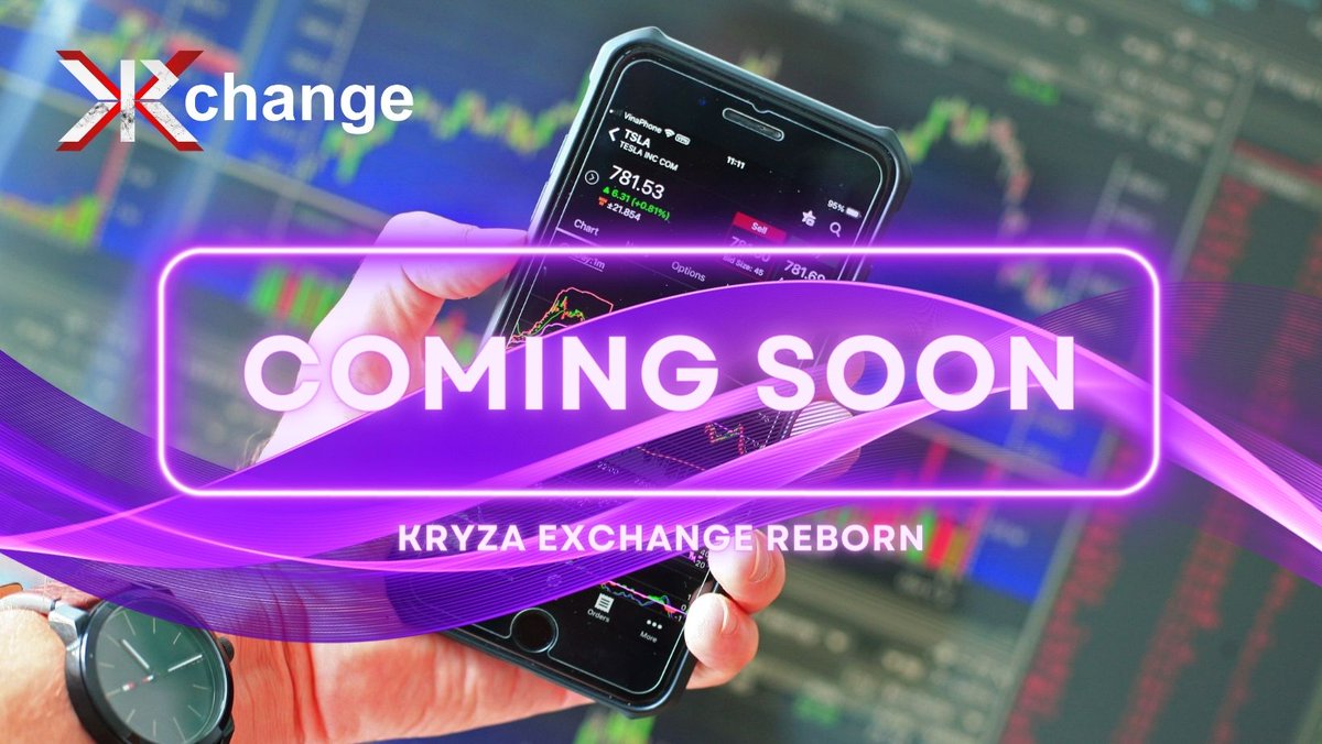 KryzaToken's tweet photo. 🚀 Big news! Kryza Exchange is gearing up for revolutionary changes! 💥 Soon, we'll launch a new and improved platform, completely revamped to make cryptocurrency trading more efficient!
#CoinMarketCap #blockchain #BTC #kryza https://t.co/C9vwVTGyoF