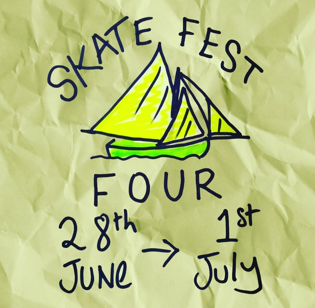 GSAssoc_'s tweet photo. We're at it again! 🛹
28th June ~ 1st July 2024
#GalwaySkateFest
#SkateFestFour https://t.co/6ZuGfPlReV