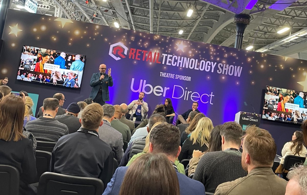 Retail Technology Show is in full swing here in London and we're delighted to catch up with forward thinking retailers and fellow tech innovators! #retail #technology