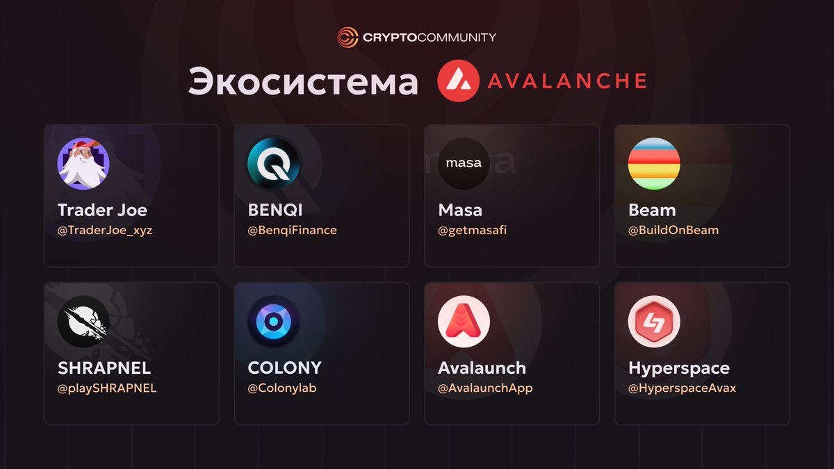 Многие из вас обратили внимание на рост цены $AVAX на фоне популярности RWA-тематики.

Но в экосистеме Avalanche есть интересные проекты, о которых мало кто знает.

Сегодня рассмотрим самые любопытные из них 😏 #DYOR 

<a href="/BenqiFinance/">BENQI🔺</a> — протокол ликвидного стейкинга $AVAX и по