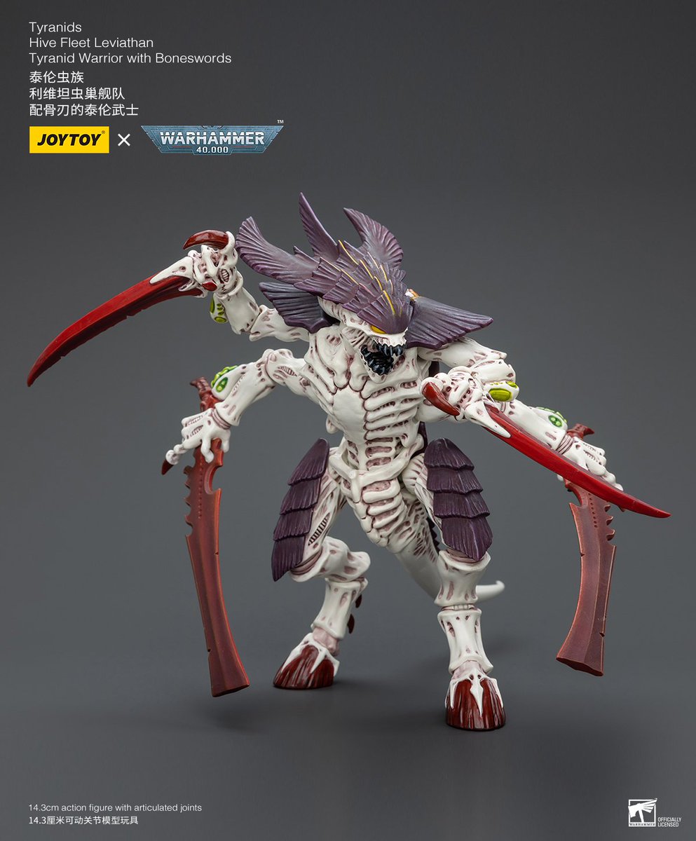 PoliplasticPod's tweet photo. Por fin @JoyToy_Official nos presenta a los Tiránidos y entran por la puerta grande y por partida doble
#Warhammer40K #Tyranids #HiveFleetLeviathan #Termagant #Fleshborer #Boneswords #WarhammerCommunity https://t.co/v4lTBdhzSq