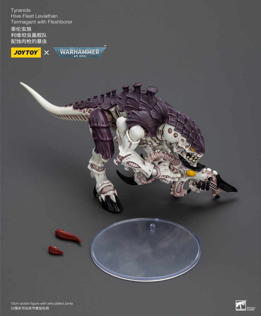 PoliplasticPod's tweet photo. Por fin @JoyToy_Official nos presenta a los Tiránidos y entran por la puerta grande y por partida doble
#Warhammer40K #Tyranids #HiveFleetLeviathan #Termagant #Fleshborer #Boneswords #WarhammerCommunity https://t.co/v4lTBdhzSq