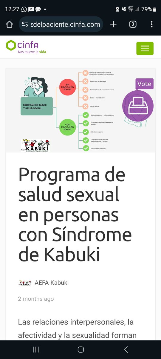 📣Estimada familia, es hora de votar por nuestro proyecto en Cinfa - La Voz del Paciente. Sólo tomará un par de minutos y se vota por número de teléfono.📣

💚 ¡Gracias por su apoyo!💚

Votar aquí  👇🏼👇🏼👇🏼
lavozdelpaciente.cinfa.com/admin/programa…