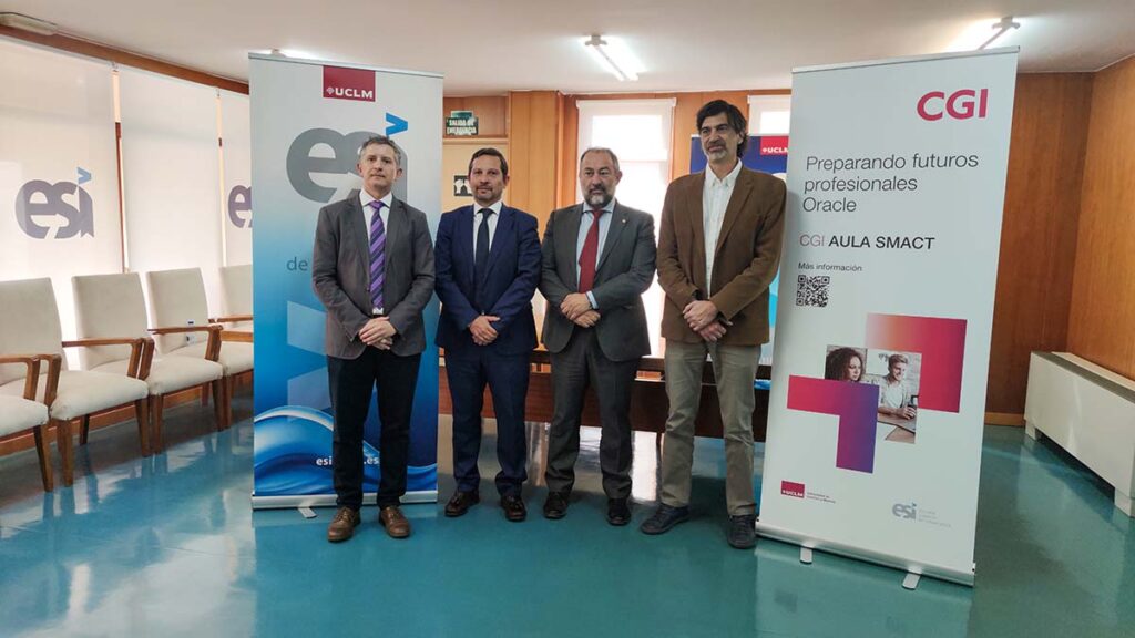 sfla2024oreto's tweet photo. @CGI_Spain is also sponsor of #SFLA2024. Specifically, the #SMACT_UCLM_classroom disseminates #SMACT solutions (#social, #mobile, #analytics, #cloud, #things)developed with #Oracle technology among the students of @uclm_es. More information is available at https://t.co/T4rGlb6Ez0 https://t.co/y8A6cSbOx5
