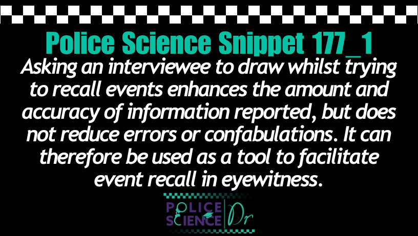 PoliceScienceDr's tweet photo. Original article:
https://t.co/njXyd13A28

For more on Police Science, subscribe to the free Police Science Dr email list on https://t.co/31DXfdD8Y6
 
#PoliceScience #WitnessInterview #Detective https://t.co/CxrEZjMkzC